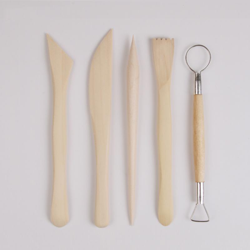 

DIY Sculpture & Carving Tool Set: Fine Knives for Clay, Pottery, & Polymer Figurines Set of 5