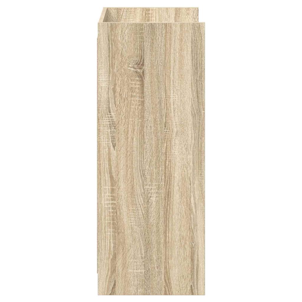 Shoe Cabinet in Sonoma Oak 48 x 36 x 92 cm Particleboard