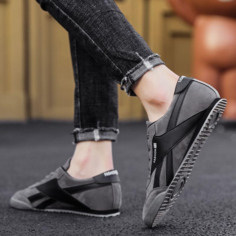Spring and Autumn Season Men's Shoes New Lazy Casual Versatile Forrest Gump Shoes Travel and Driving Summer Pop