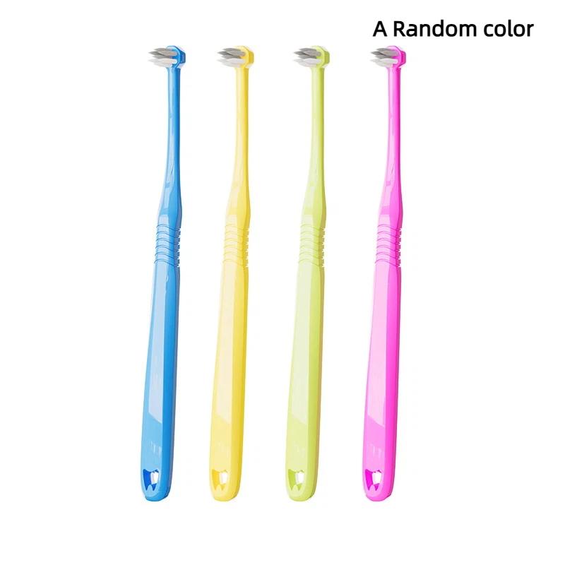 

1 шт. Зубна щітка Однопучкова Щітка з пучками Кінець щітки Конічна зубна щітка Одинарна Компактна Міжзубна щітка для очищення проміжків Інструменти для чищення