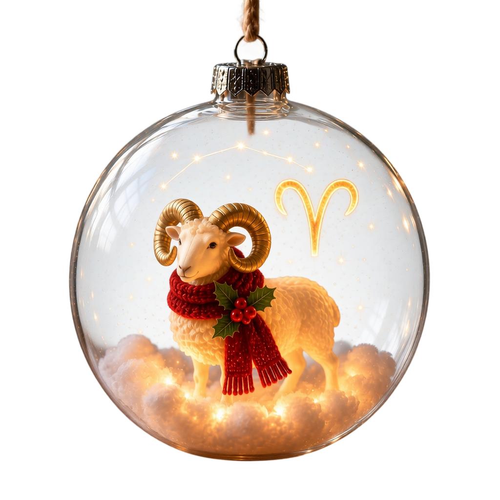 12 Pack Lighted Christmas Ornaments, Battery Operated Christmas Balls, Hanging Tree Decor with 3 Button Cell Batteries,