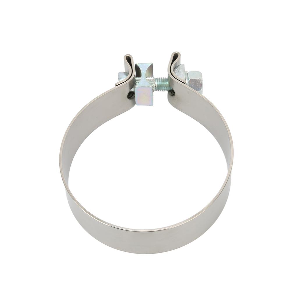 Universal Exhaust Band Seal Clamps Rustproof Muffler Clamp High Hardness for Downpipe Header