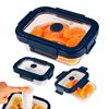 Rectangular Vacuum Glass Container - Capacity 370 Ml