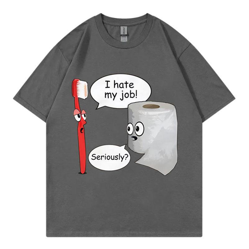 Limited Funny Meme Graphic T Shirts High Street Fashion Trend Short Sleeve Tshirt Men Women Casual Oversized Cotton Tshirts