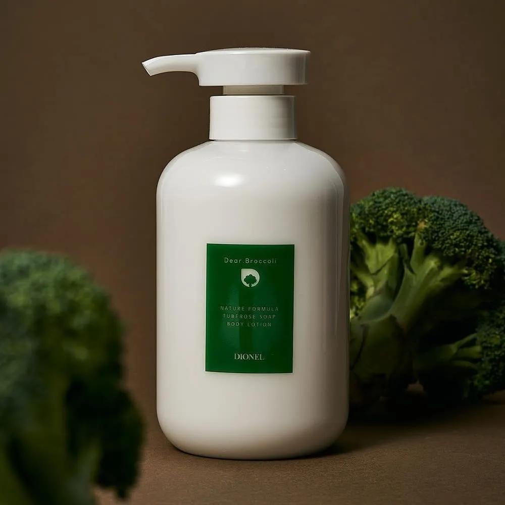 DIONEL Dear Broccoli Hochfeuchtigkeits Körperlotion Tuberose Seife 500ml