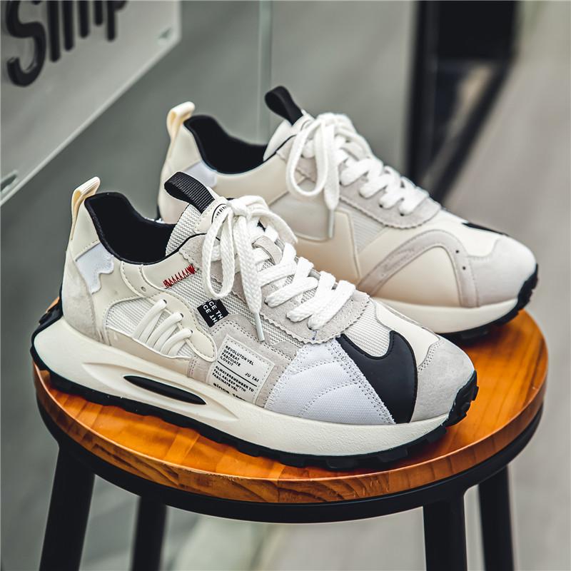 Men's Shoes Spring New Forrest Gump Shoes Versatile Outdoor Canvas Shoes Non-slip Soft Sole Lightweight Sports and Leisure Shoes