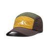 1Pc Multi- Patchwork Baseball Cap, Outdoor Hiking Baseball Cap with Mountain Sunrise Design, Adjustable Breathable Hat
