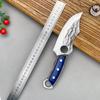 Barbecue Knife Slicing Fruit Fish Meat Butcher Boning Knife High Stainless Steel Utility Knife Chef Cook Cleaver Kitchen Knives