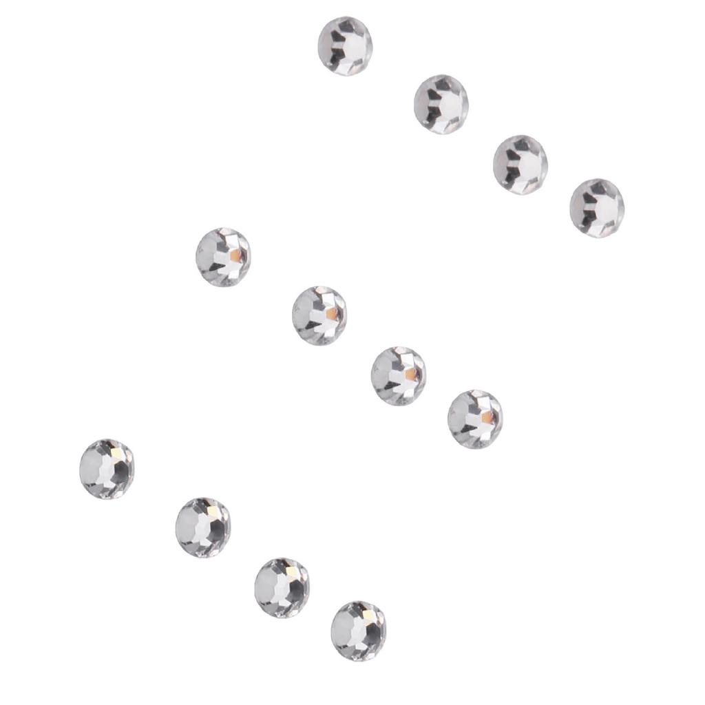 1440pcs White Color Crystal Glass Nail Art Rhinestones Phone Case DIY SS3(1.3-1.5mm)