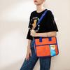 Korea Dongdaemun Canvas Bag Female Dopamine Color Large Capacity Handbag Niche Commuter Shoulder Crossbody