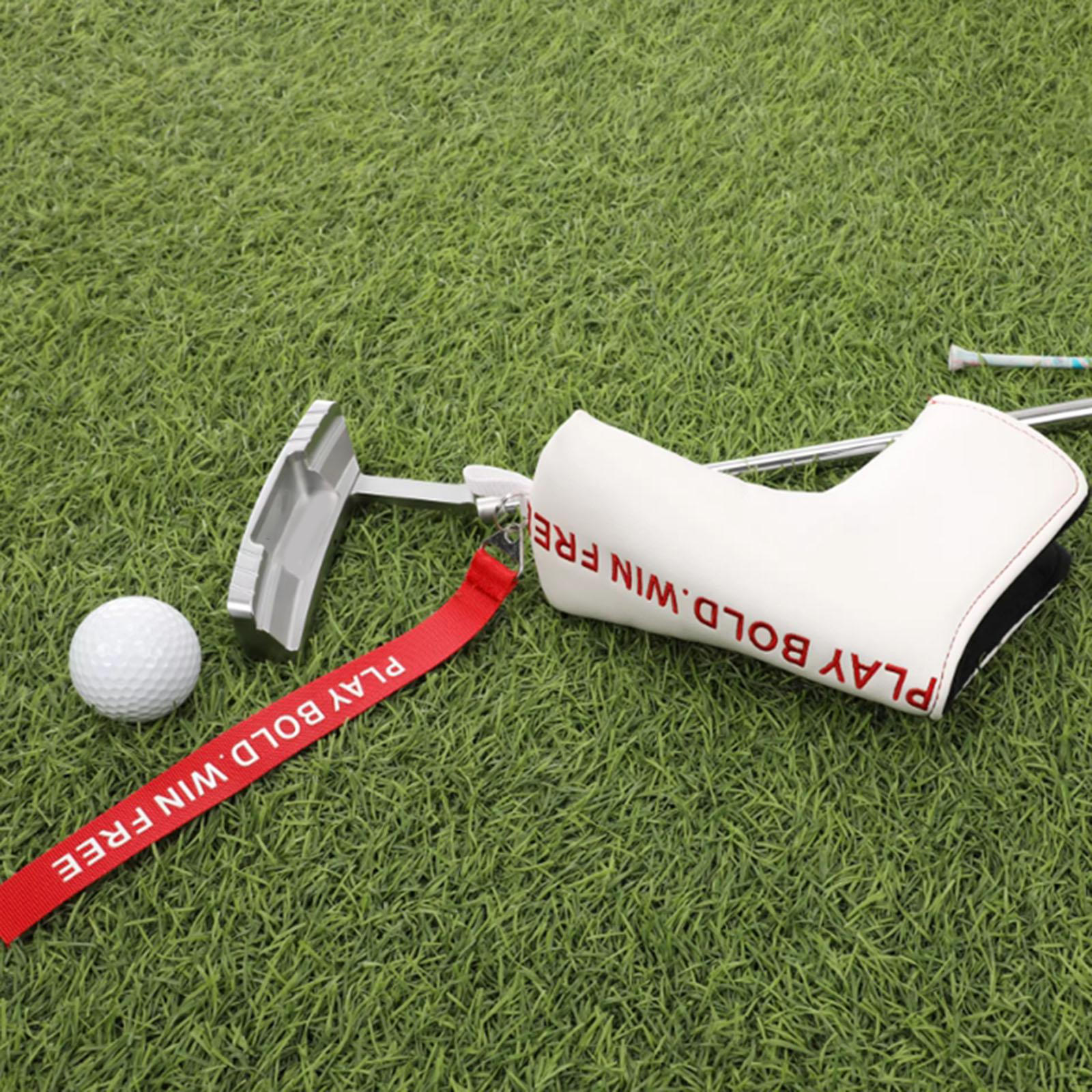 

Club Head Cover Waterproof PU Leather Full Protection Suitable for Outdoor Sports белый