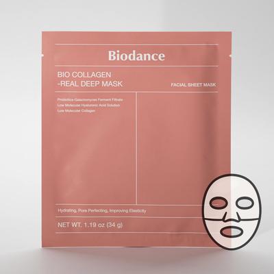 Collagen Real Deep Mask Pack 4 Sheets