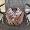 Vegetable Basket Women'S Bag Niche Design Temperament High-End Fashion Inverted Triangle Portable Woven Bag