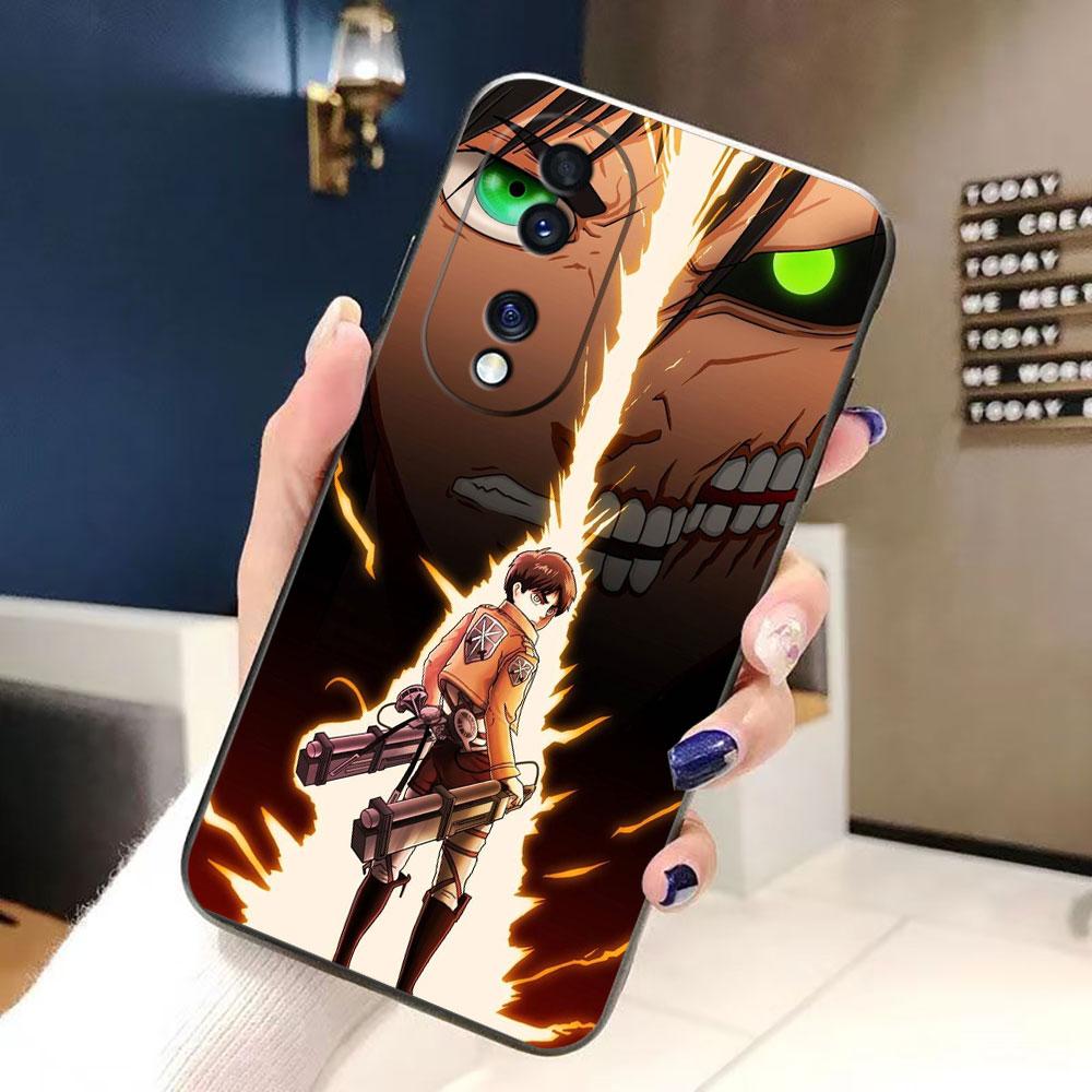 A-Attack On T-Titan Eren Phone Case For HUAWEI NOVA 3I 7I 8I 9 HONOR 400 20 90 X5C X6B X7 X7B X7D X8 X8B X9 X9B X9D X9A Cover