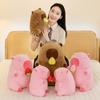 Capybara Stretchable Doll Pillow Plush Toy Ugly Cute Doll Kapibara Children's Ragdoll