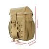 1000D Nylon Outdoor Climbing Pouch Attachments EDC Pouch Portable Dump Bag  Mountaineering