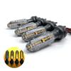 2Pcs 12V Led Motorcycle Turn Signals Lights Water Flowing Indicator Arrow Blinker Lamps for Honda CB250 TWISTER TITAN150 2000