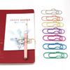 Heart Shape Paper Fix Clip Metal Bookmarks Multi-functional Pen Holder  School Supplies Accessories