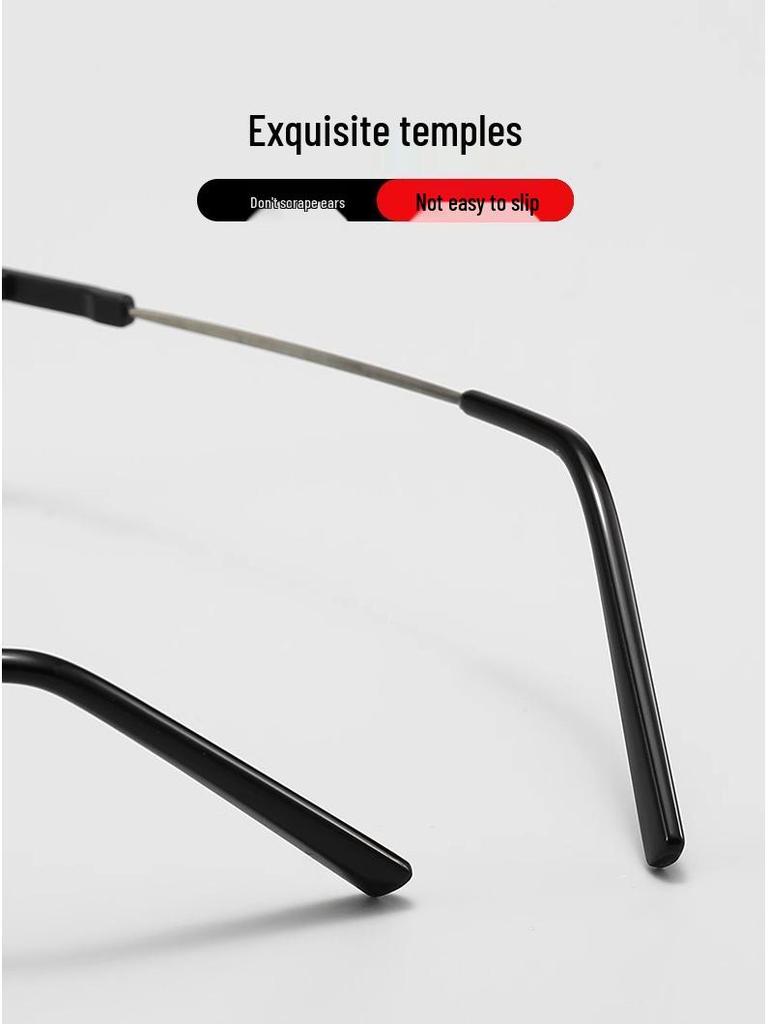 Ultra-Light Titanium & Super Elastic Progressive Multifocal Anti-Blue Light Reading Glasses for Seniors