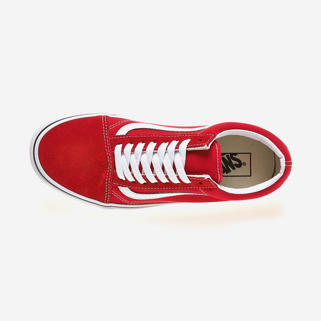 Vans Old School - Rouge course/Blanc pur, VN0A4BV5JV6, 1010072443, Chaussures coréennes populaires