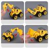 Engineering Vehicle Toys Kids Construction Excavator Tractor Bulldozer Fire Truck Models DIY Screw Game Boys Toys Children Gifts