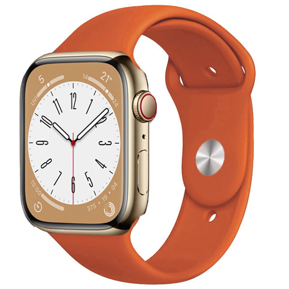 Pulseira de silicone para apple watch band 49mm 45mm 44mm 42mm 41mm 40mm 38mm pulseira cinto iwatch série 8 7 6 5 4 3 se banda