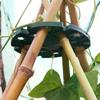 Gartenlaubengitter Kunststoff Pflanze Duftwicke Rankhilfe Stützstab Verbinder Bambusrohrhalter Balkon Befestigungshalterung