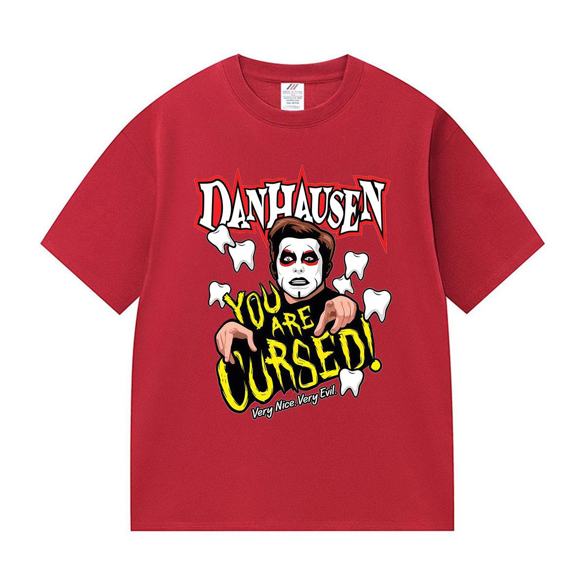 Danhausen Very Nice Very Evil 2026 Graphic T Shirts Mens Vintage Fashion Cotton Oversized Short Sleeve Tshirt Punk Streetwear S