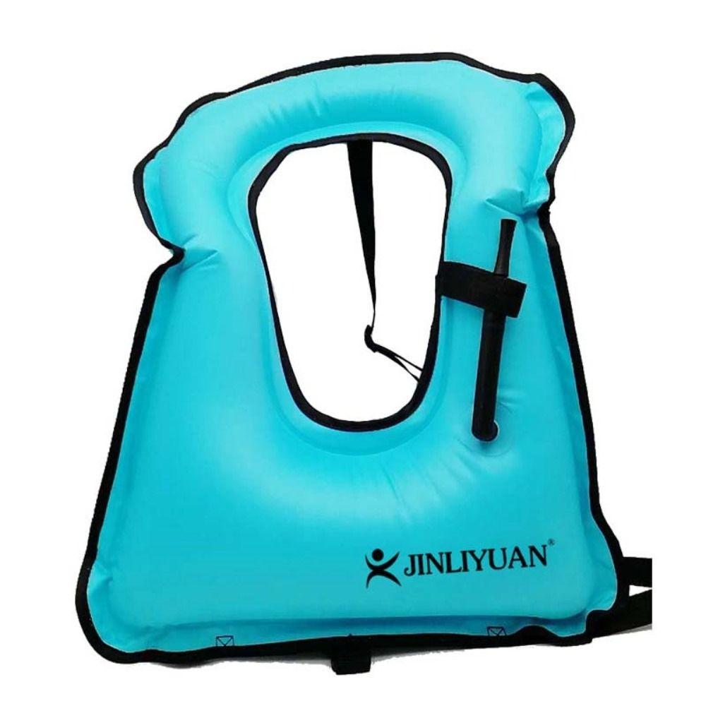 Diving Snorkeling Inflatable Swim Vest Inflatable Swim Life Saving Vest Swimming Jackets  Men Women