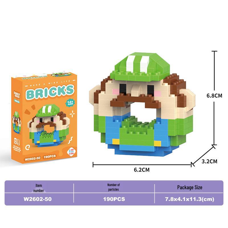 Микро Строительные Блоки от Lele Brothers - Образовательные Наборы с Мелкими Животными для Детей, Совместимы с Lego, Подарки для Мальчиков