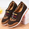 Old Beijing Cloth Shoes, Women's Cotton Shoes, Low-top Winter Shoes for Middle-aged and Elderly Mothers