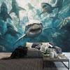 Underwater Shark Tapestry Ocean Theme Wall Hanging for Living Room Tapestry Bedroom Tapestry Bedside Tapestry Arcade Tapestry