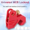 Portable Nylon MCB Circuit Breaker Lockout Multi-Functional Safety Loto Lock Lockout