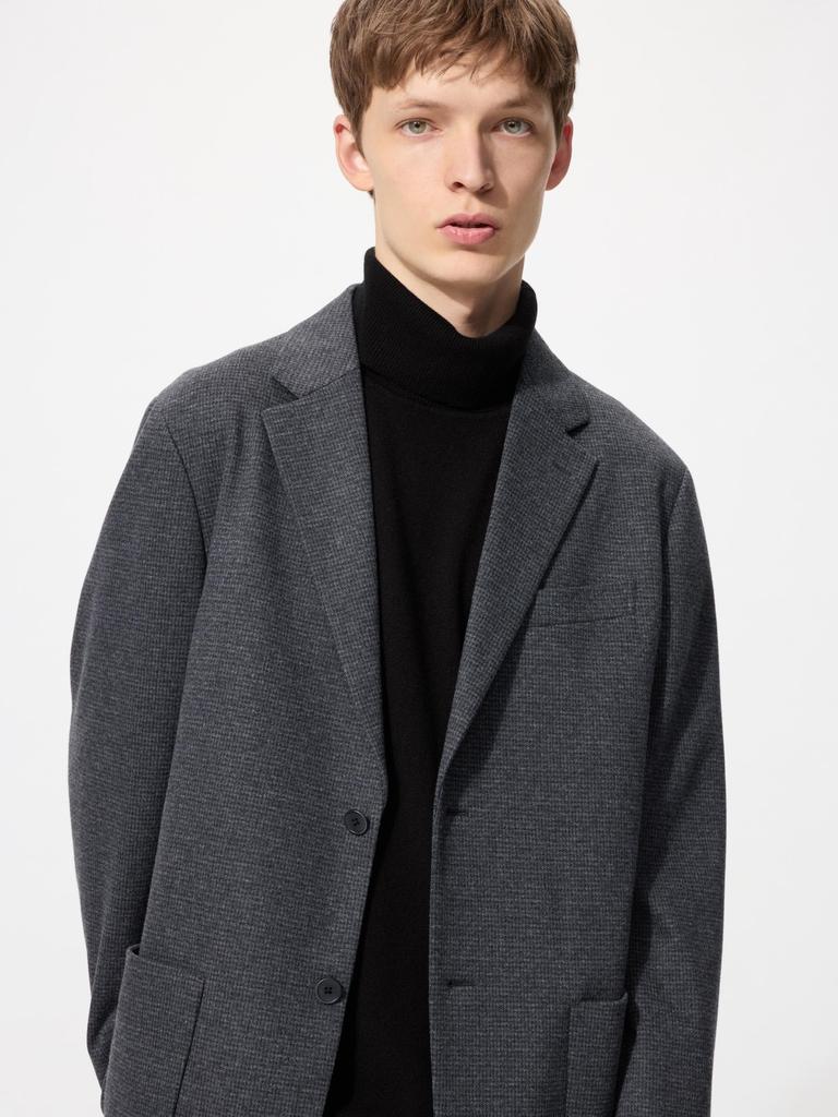 Uniqlo Brushed Jersey Jacket Chidori