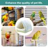 Bird Bed For Cage Winter Plush Thermal Bird Snuggle Comfortable Conure Bed For Hummingbird Parrot Parakeet Cockatiel Conure