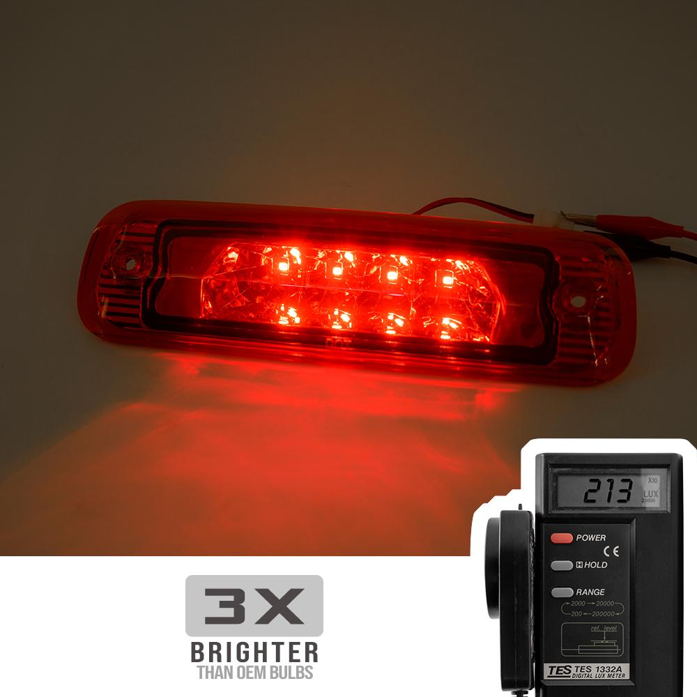 1x For Jeep Cherokee XJ 1997 1998 1999 2000 2001 Led Center High-Mount Third 3rd Brake Light Rear Tail Stop Lamp 55155614AE