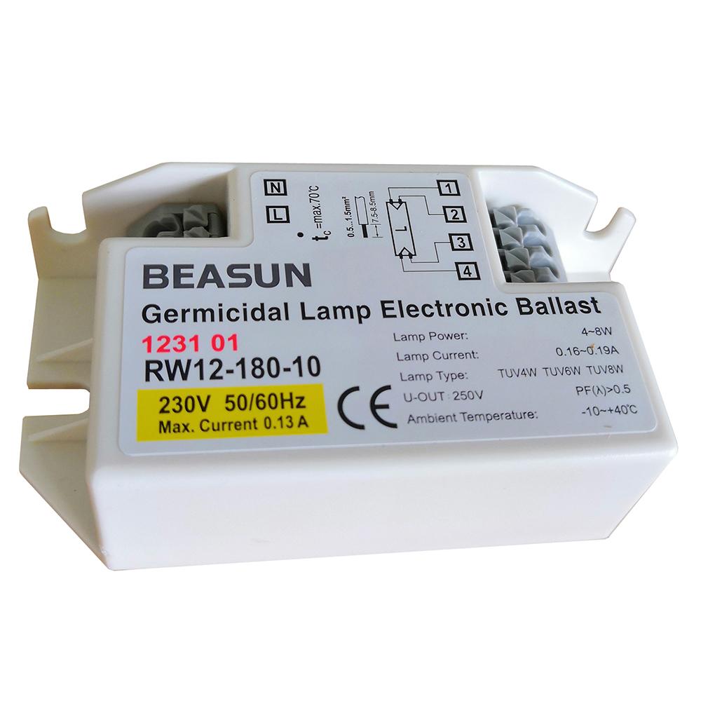 RW12-180-10 RW12-180-18 230V 10W 18W Germicidal Lamp Electronic Ballast for Lamp