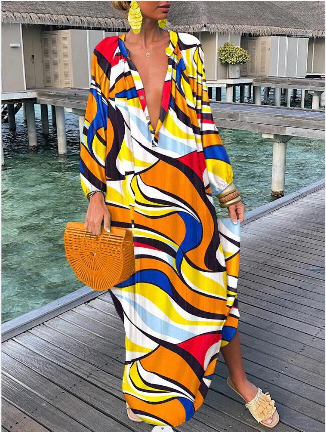 Women's Floral Print V-Neck Short Sleeve Top and Wide Leg Pants Casual Outfit Set