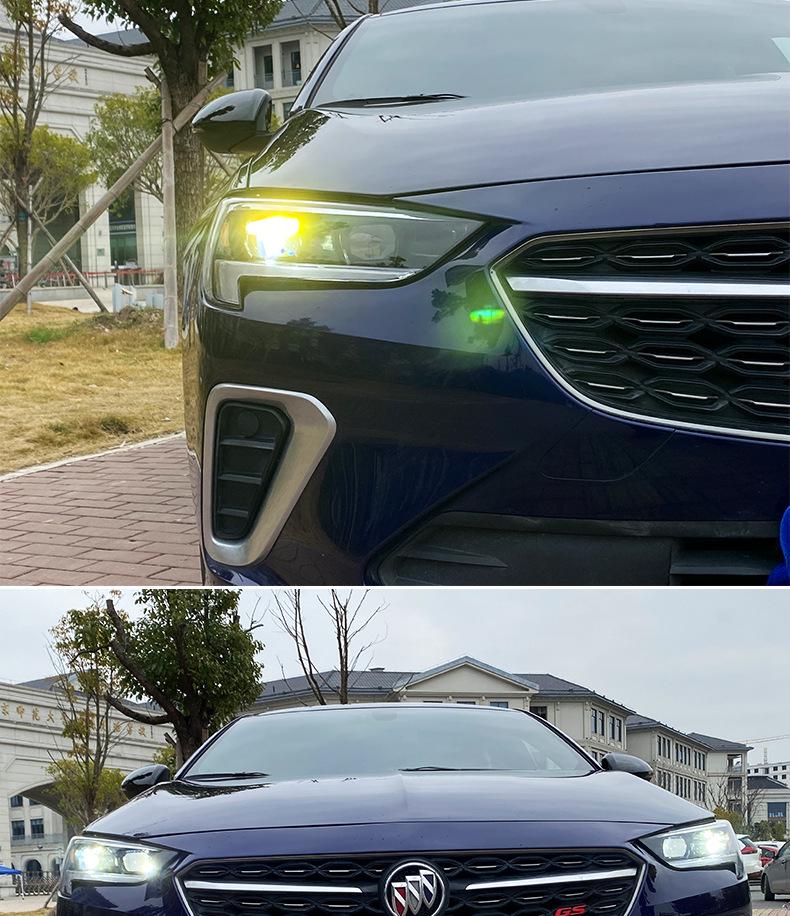 20-22 Buick Regal LED Bi-Beam Headlights with Flowing Turn Signal & DRL