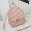 Mini Mochila Feminina Mochila de Couro PU Mochila Escolar Bolsa de Mão Bolsas de Ombro