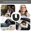 Adjustable Straps Fillable Neck Pillow Stuff With Clothes Self-filling Travel Pillow  Travel Use