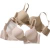 Traceless gathering bra women's small breasts show large collection of secondary breasts anti-sagging D three-dimensional mold cup fixed cup underwear
