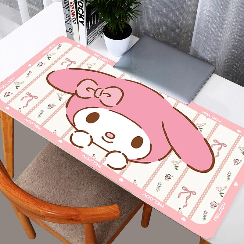 My Melody Mouse Pads Big Gaming Accessories Mousepad Gamer PC durable New Completo Computer Keyboard Desk Mat Varmilo