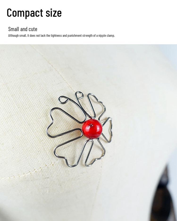 Flower-Shaped Invisible Nipple Covers for Adults