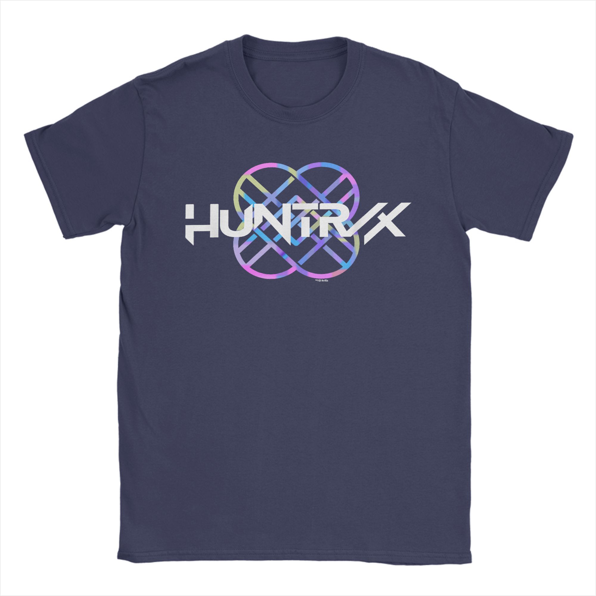 

Huntrix Band Logo T-Shirts Unisex Novelty Cotton Tees Round Neck Short Sleeve T Shirt Party Tops 4XL