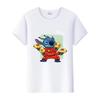 Kawaii Disney Cartoon Blouse Lilo Stitch Love Top Summer Short Sleeve 90S T-shirts White Shirt Kids Tees Woman Plus Size Clothes