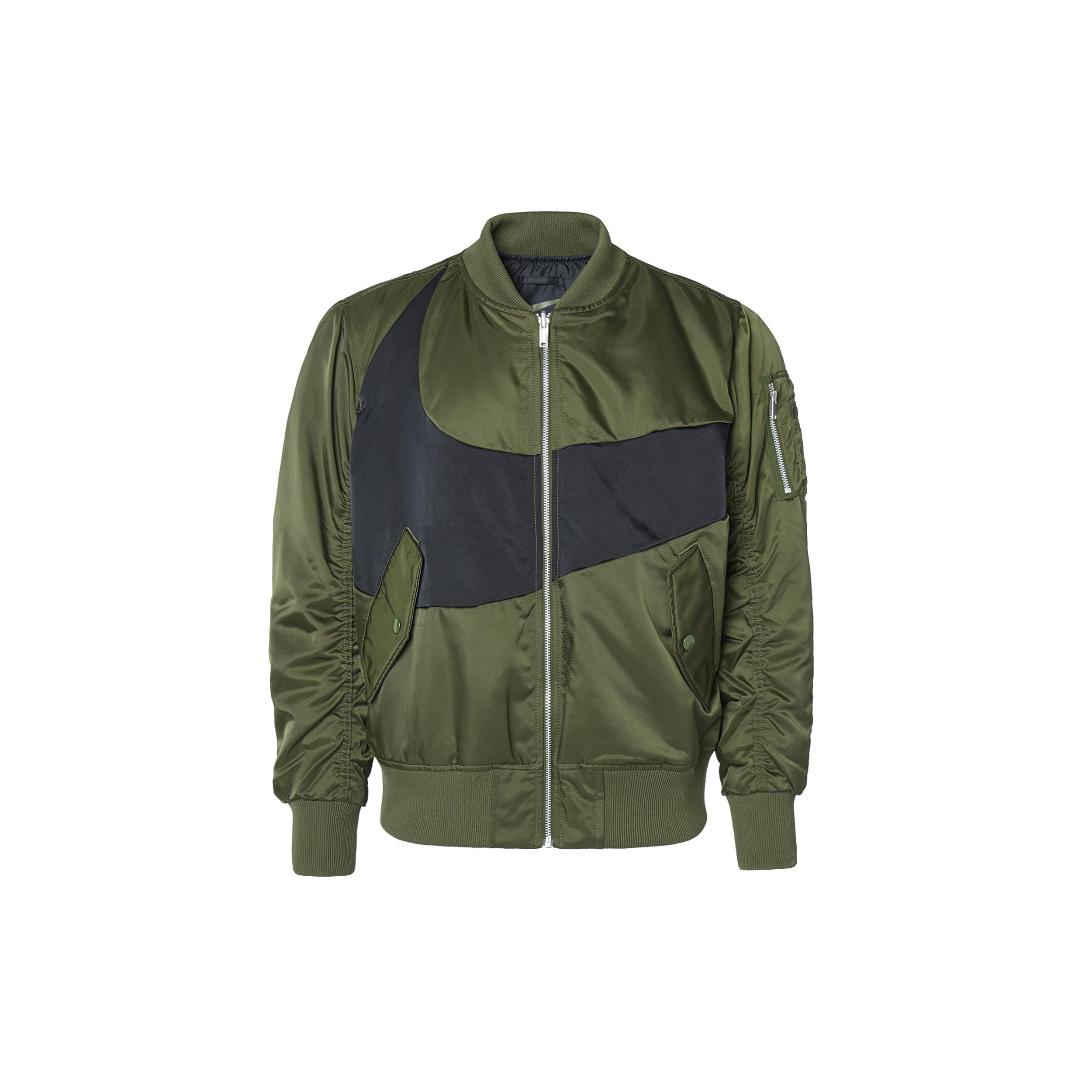Nike Therma-FIT Synthetic Phil Reversible Bomber Jacket Asia Sizing  Rough Green  Men s DD6056-326 S