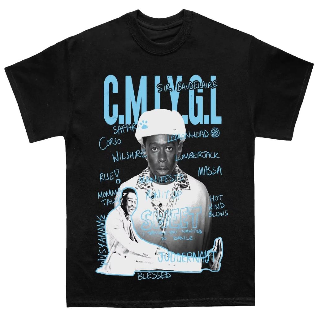 Tyler The Creator Call Me If You Get Lost T-shirt Quaderno da Disegno Uomo Donna Cotone Magliette Manica Corta Retrò Hip Hop Top Maglietta da Uomo