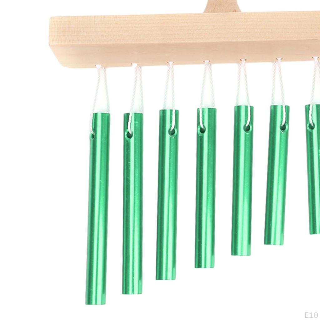 -Percussion, -Preschool Toys, 8 Tone Aluminum Alloy Wind Chimes, Kids Percussion Tube Instrument for