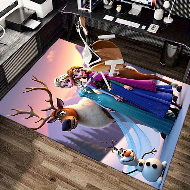 1pc. Elsa & Anna Frozen Themed Home Office Chair Rug Outdoor Carpet Gift Setz041107